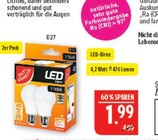 Aktuelle Birnen Angebote bei Marktkauf in Nürnberg Aktuelles LED-Birne Angebot bei Marktkauf in Nürnberg ab 1,99 €