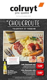 Colruyt Catalogue "LA CHOUCROUTE", 6 pages, Mailly-la-Ville,  09/10/2024 - 20/10/2024