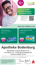 Aktueller mea - meine apotheke Apotheke Prospekt in Sibbesse und Umgebung, "Unsere Juni-Angebote" mit 4 Seiten, 01.06.2025 - 30.06.2025
