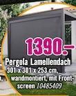 Pergola Lamellendach Angebote bei Hornbach Bremen für 1.390,00 €