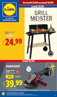 Prospectus Lidl de la semaine "Le vrai prix des bonnes choses" avec 1 pages, valide du 12/05/2025 au 15/05/2025 pour Gujan-Mestras et alentours