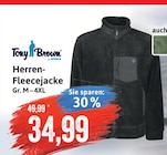 Herren-Fleecejacke Angebote von Tony Brown by Stolz bei Kaufhaus Stolz Cuxhaven für 34,99 €