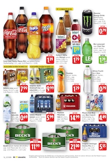 Coca Cola im E center Prospekt "Aktuelle Angebote" mit 21 Seiten (Landau (Pfalz))