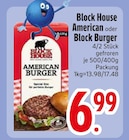 American Burger von Block House im aktuellen EDEKA Prospekt für 6,99 €