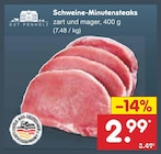 Schweine-Minutensteaks von Gut Ponholz im aktuellen Netto Marken-Discount Prospekt