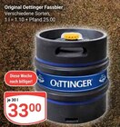 Aktuelles Original Oettinger Fassbier Angebot bei GLOBUS in Koblenz ab 33,00 €