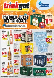 Bier Angebot im aktuellen Trinkgut Prospekt auf Seite 1