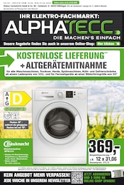 ALPHATECC. Prospekt für Ostfildern mit 9 Seiten ALPHATECC. Prospekt für Ostfildern: "DIE MACHEN'S EINFACH", 9 Seiten, 15.05.2022 - 21.05.2022