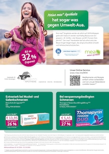 Aktueller mea - meine apotheke Prospekt "Unsere Oktober-Angebote" Seite 1 von 4 Seiten für Münsingen