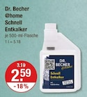 Schnell Entkalker von Dr. Becher @home im aktuellen V-Markt Prospekt für 2,59 €