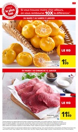 Viande Angebote im Prospekt "NOUVELLE ANNÉE MEILLEURE PROMO" von Carrefour Market auf Seite 9