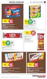 Prix et réduction Kinder Bueno dans le prospectus Intermarché Hyper en cours Offre Kinder Bueno dans le catalogue Intermarché Hyper du moment à la page 33