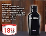 Bulldog Gin Angebote bei GLOBUS Saarbrücken für 18,99 €