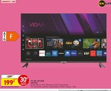 Tv 43" 4k uhd - EKLYPS - Intermarché à Fréjus Tv 43" 4k uhd - EKLYPS en promo chez Intermarché Fréjus à 199,00 €