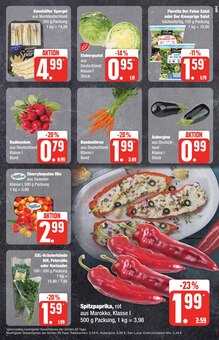 Spargel Angebot im EDEKA Frischemarkt Prospekt, gültig von 30.05.2023 bis 03.06.2023 Spargel Angebot im aktuellen EDEKA Frischemarkt Prospekt auf Seite 7