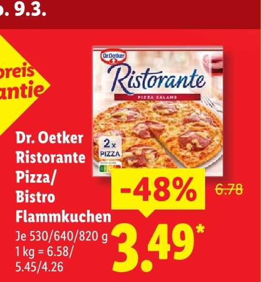 Ristorante Pizza/Bistro Flammkuchen