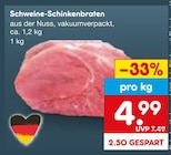 Schweine-Schinkenbraten  im aktuellen Netto Marken-Discount Prospekt für 4,99 €