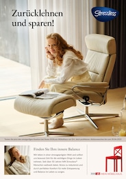 XXXLutz Möbelhäuser Prospekt: "Stressless - Zurücklehnen und sparen!", 4 Seiten, 09.06.2025 - 22.06.2025