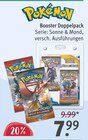 Booster Doppelpack von Pokemon für 7,99 € bei Rossmann im Angebot Booster Doppelpack von Pokemon im aktuellen Rossmann Prospekt