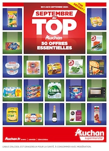 Prospectus Auchan Supermarché à Bourges, "SEPTEMBRE AU TOP", 36 pages de promos valables du 03/09/2024 au 08/09/2024