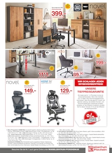 Bürostuhl im aktuellen Möbelzentrum Pforzheim Prospekt (Heilbronn) Bürostuhl im Möbelzentrum Pforzheim Prospekt "Himolla zum 1/2 Preis!" mit 36 Seiten (Heilbronn)