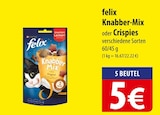 Knabber-Mix im Angebot bei famila Nordost in Gifhorn Knabber-Mix Angebote von felix bei famila Nordost Gifhorn für 5,00 €
