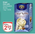Chai Latte Vanille-Zimt Angebote von Krüger bei GLOBUS Neubrandenburg für 2,59 €