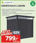 Gerätehaus Luzern Angebote von Juskys bei Marktkauf Erlangen für 799,00 €