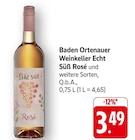 EDEKA - Echt Süß Rosé Angebot im Prospekt Echt Süß Rosé bei EDEKA im Prospekt "" für 3,49 €