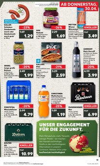 Wodka im Kaufland Prospekt "Aktuelle Angebote" mit 62 Seiten (Krefeld)