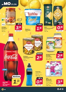Coca Cola im Netto mit dem Scottie Prospekt "Günstig. Besser. Für Dich." mit 50 Seiten (Rostock)