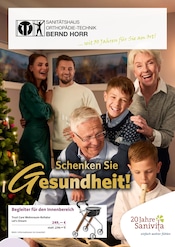 Aktueller Sanitätshaus Bernd Horr Sanitätshäuser Prospekt in Bad Dürkheim und Umgebung, "Schenken Sie Gesundheit!" mit 6 Seiten, 12.11.2025 - 31.01.2026