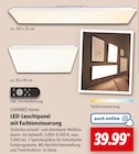 LED-Leuchtpanel mit Farbtonsteuerung bei Lidl im Prospekt "" für 39,99 €