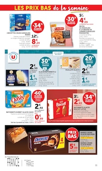 Promotion Plat cuisiné surgelé dans le prospectus Super U, valable du 15/07/2026 au 26/07/2026 Promo Plat cuisiné surgelé dans le catalogue Super U du moment à la page 11