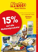 Netto Marken-Discount Prospekt "15% auf alle Molkereiprodukte", 2 Seiten, für Rodenberg, 24.02.2020 - 29.02.2020 Netto Marken-Discount Prospekt "15% auf alle Molkereiprodukte", 2 Seiten, für Rodenberg, 24.02.2020 - 29.02.2020