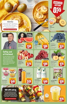 Schaschlikspieße Angebot im aktuellen REWE Prospekt auf Seite 6