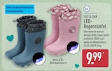 Aktuelles LED-Regenstiefel Angebot bei ALDI Nord in Cottbus ab 9,99 €