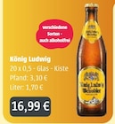 GetränkeLAND Mayer - König Ludwig Angebot im Prospekt König Ludwig bei GetränkeLAND Mayer im Prospekt "" für 16,99 €