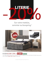 Matelas Angebote im Prospekt "CRACK FRIDAY Un week-end d'actions incroyables" von Crack auf Seite 21