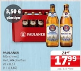 Getränke Quelle Weydringer - Münchner Hell, Alkoholfrei Angebot im Prospekt Münchner Hell, Alkoholfrei bei Getränke Quelle Weydringer im Prospekt "" für 17,99 €