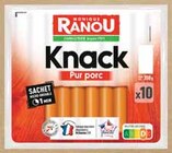 Promo KNACK 100% PUR PORC à 1,12 € dans le catalogue Intermarché à Taillet