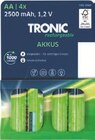 Mignon-NiMH-Akkus Angebote von Tronic bei Lidl Reutlingen für 3,99 €