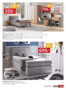 Boxspringbett im XXXLutz Möbelhäuser Prospekt "NR.1 BEIM PREIS" mit 32 Seiten (Nürnberg)