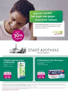 mea - meine apotheke Prospekt Unsere Januar-Angebote mit 4 Seiten