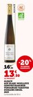 Alsace AOP blanc moelleux gewurztraminer vendanges tardives 2023 - DOMAINE ENGEL en promo chez Super U Puteaux à 13,50 €