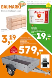 Aktueller Globus-Baumarkt Baumärkte Prospekt für Neuleiningen 19.10.2025 - 25.10.2025 Globus-Baumarkt Prospekt für Neuleiningen mit 10 Seiten