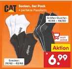 Socken im Netto Marken-Discount Prospekt Socken von CAT im aktuellen Netto Marken-Discount Prospekt für 6,99 €