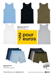 Offre Boxer Homme dans le catalogue Zeeman du moment à la page 28