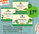 Bio-Blattspinat im tegut Prospekt Bio-Blattspinat von Alnatura im aktuellen tegut Prospekt für 1,99 €