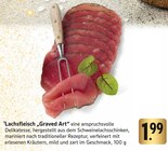 Lachsfleisch Graved Art Angebote bei E center Göppingen für 1,99 €